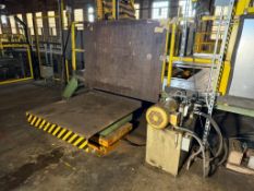 4,000 POUND CAPACITY LIFT TABLE WITH HYDRAULIC SYSTEM