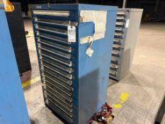 LYON CABINET WITH CONTENTS - MISCELLANEOUS FUSES & PARTS