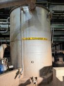 316L STAINLESS STEEL TANK 10' DIAMETER X 13' TALL