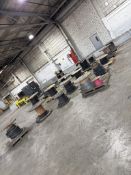 Lot of various cable on spools and pallets