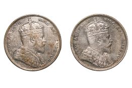 STRAITS SETTLEMENTS EDWARD VII 1 DOLLAR 1904 B (2)
