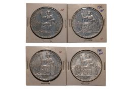 FRENCH INDOCHINA 1 PIASTRE DE COMMERCE 1902 A (4)