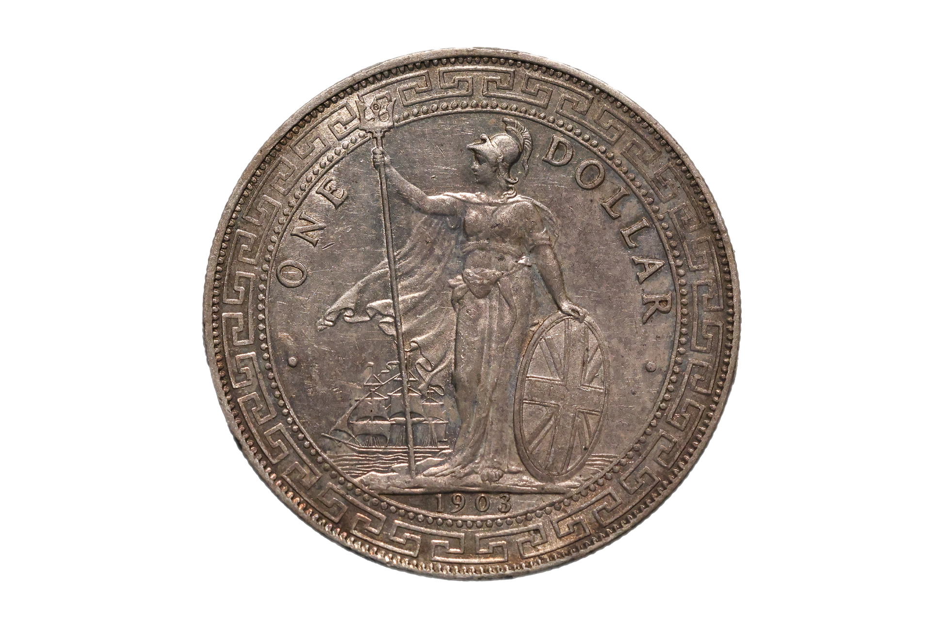 GREAT BRITAIN - BRITISH TRADE DOLLAR 1903 B
