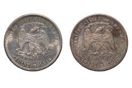 UNITED STATES TRADE DOLLAR 1877 S (2)