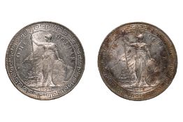 GREAT BRITAIN - BRITISH TRADE DOLLAR 1897 B; 1897 (B) (2)