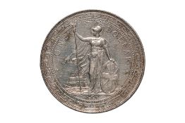 GREAT BRITAIN - BRITISH TRADE DOLLAR 1896