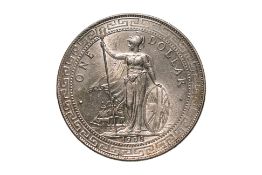 GREAT BRITAIN - BRITISH TRADE DOLLAR 1908 B