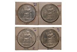 FRENCH INDOCHINA 1 PIASTRE DE COMMERCE 1922 (4)