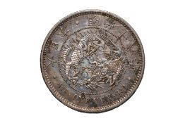 JAPAN - 1 YEN MEIJI YEAR 16 (1883)