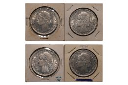 FRENCH INDOCHINA 1 PIASTRE DE COMMERCE 1931 (4)