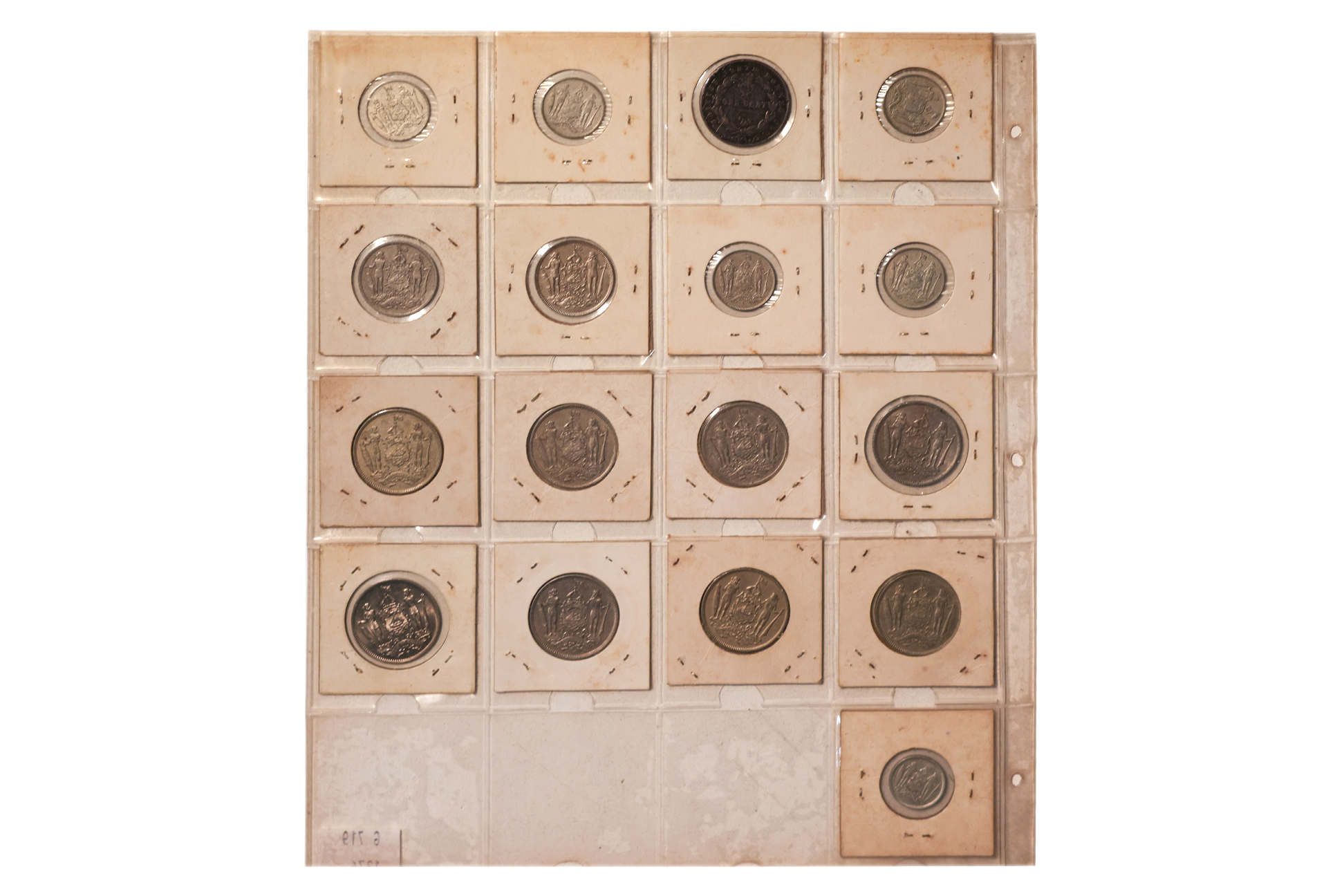 BRITISH NORTH BORNEO - A COMPLETE COIN DATE SET - Image 2 of 2