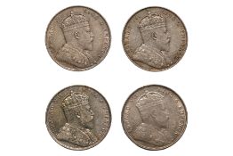 STRAITS SETTLEMENTS EDWARD VII 1 DOLLAR 1909 (4)