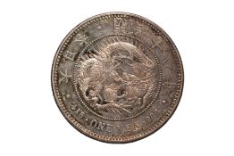 JAPAN - 1 YEN MEIJI YEAR 18 (1885)
