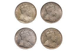 STRAITS SETTLEMENTS EDWARD VII 1 DOLLAR 1909 (4)