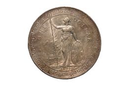 GREAT BRITAIN - BRITISH TRADE DOLLAR 1897/6 OVERDATE