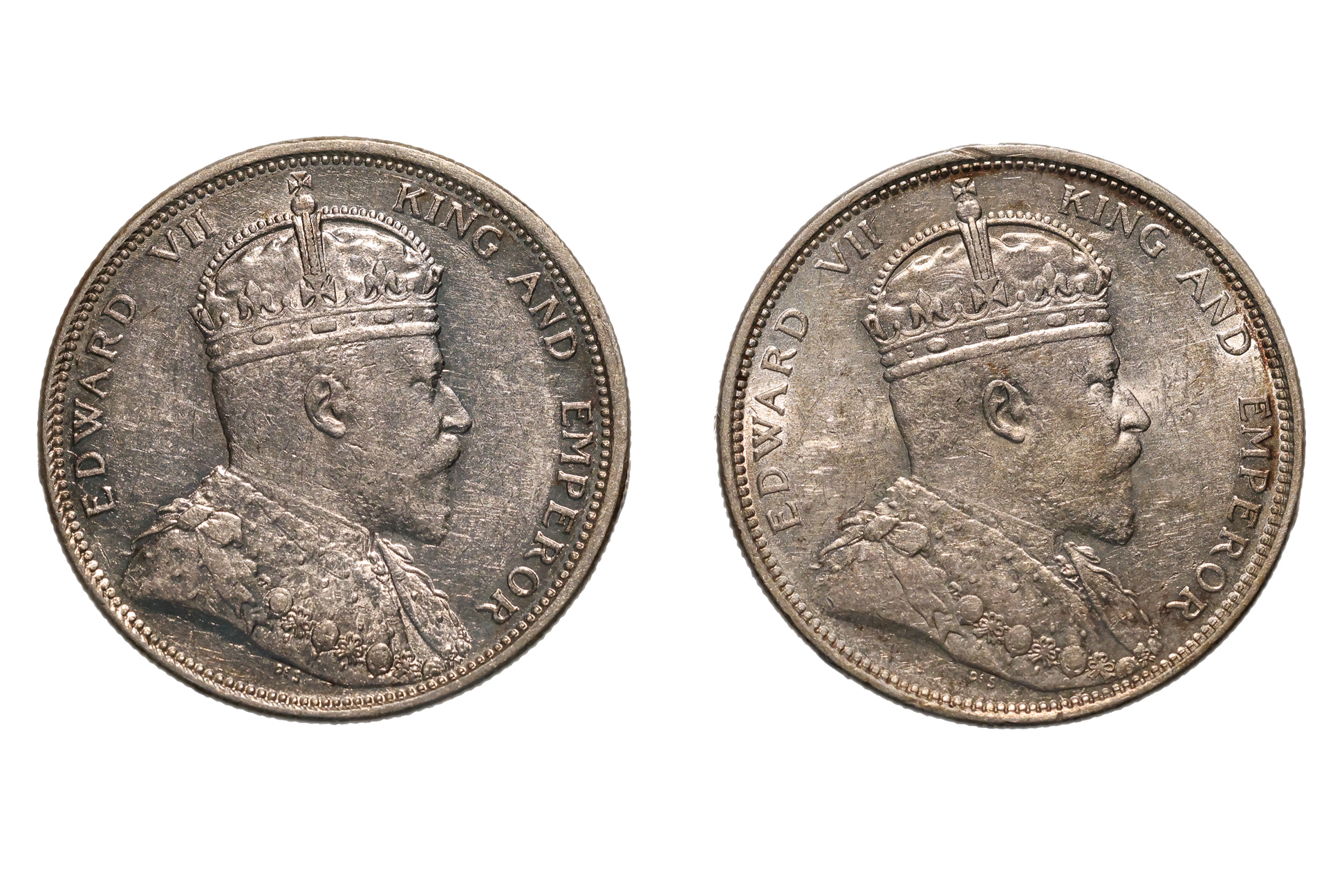 STRAITS SETTLEMENTS EDWARD VII 1 DOLLAR 1904 B (2)