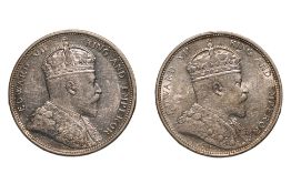 STRAITS SETTLEMENTS EDWARD VII 1 DOLLAR 1904 B (2)
