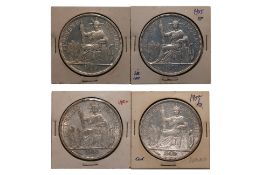 FRENCH INDOCHINA 1 PIASTRE DE COMMERCE 1905 A (4)