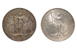 GREAT BRITAIN - BRITISH TRADE DOLLAR 1901/00 OVERDATE; 1901 C (2)