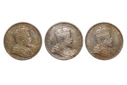 STRAITS SETTLEMENTS EDWARD VII 1 DOLLAR 1904 B (3)