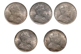 STRAITS SETTLEMENTS EDWARD VII 1 DOLLAR 1907 (5)