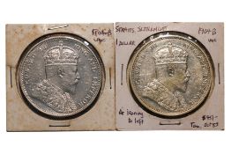 STRAITS SETTLEMENTS EDWARD VII 1 DOLLAR 1904 B (2)
