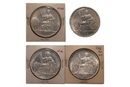 FRENCH INDOCHINA 1 PIASTRE DE COMMERCE 1925 A (4)