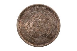 JAPAN - 1 YEN MEIJI YEAR 15 (1882)