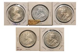 STRAITS SETTLEMENTS GEORGE V 1 DOLLAR 1920 (5)