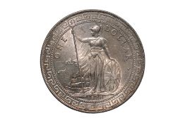 GREAT BRITAIN - BRITISH TRADE DOLLAR 1908 B