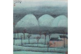 UNATTRIBUTED (20TH CENTURY) - AUTUMN LANDSCAPE