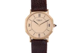 A RAYMOND WEIL GOLD PLATED WATCH