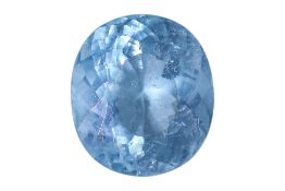 AN UNMOUNTED MOZAMBIQUE 'PARAIBA' TOURMALINE