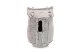 A GLAZED STONEWARE MODEL OF A GRANARY