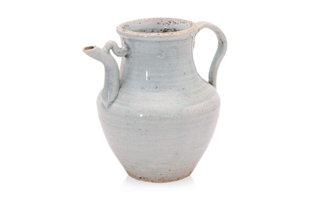 A QINGBAI GLAZED EWER - Image 1 of 4