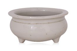 A BLANC DE CHINE TRIPOD CENSER