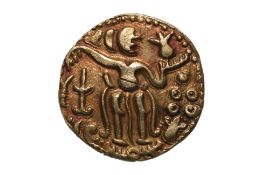 SRI LANKA GOLD KAHAVANU CIRCA 10TH-11TH CENTURY