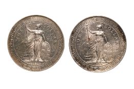 GREAT BRITAIN BRITISH TRADE DOLLAR 1897; 1898 B (2)