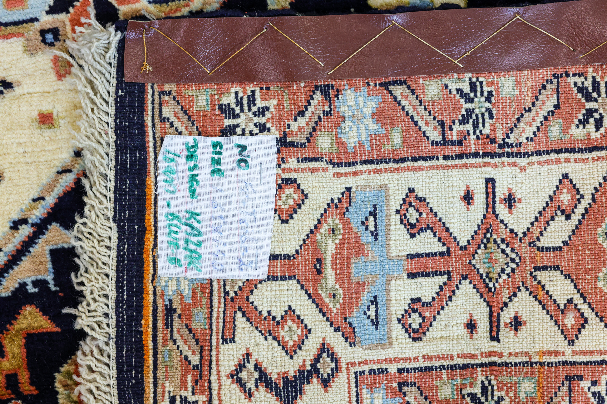 AN UCHAN WOOL RUG (165 x 140cm) - Image 3 of 3