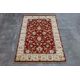 AN AFGHAN REZA WOOL RUG (192 x 125cm) - Image 1 of 3