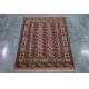 A TURKMEN BOKHARA SILK AND WOOL RUG (167 x 118cm) - Image 1 of 3