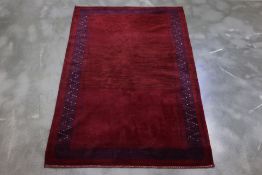 A CONTEMPORARY ZOLLANVARI WOOL RUG (190 x 123cm)