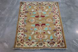 A BIDJAR WOOL RUG (103 x 81cm)