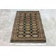 A KASHMIRI SILK AND WOOL RUG (188 x 125cm) - Image 1 of 3