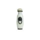 AN OPAQUE WHITE AND BLACK OVERLAY GLASS SNUFF BOTTLE - Image 3 of 5