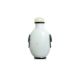 AN OPAQUE WHITE AND BLACK OVERLAY GLASS SNUFF BOTTLE - Image 2 of 5