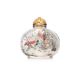 A LARGE INSIDE PAINTED GLASS SNUFF BOTTLE - Image 1 of 4