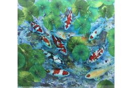 JEHAN CHAN (MALAYSIAN, 1937-2011) - KOI FISH