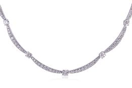 A DIAMOND NECKLACE BY BULGARI