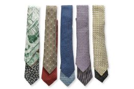 HERMES - TEN SILK TIES